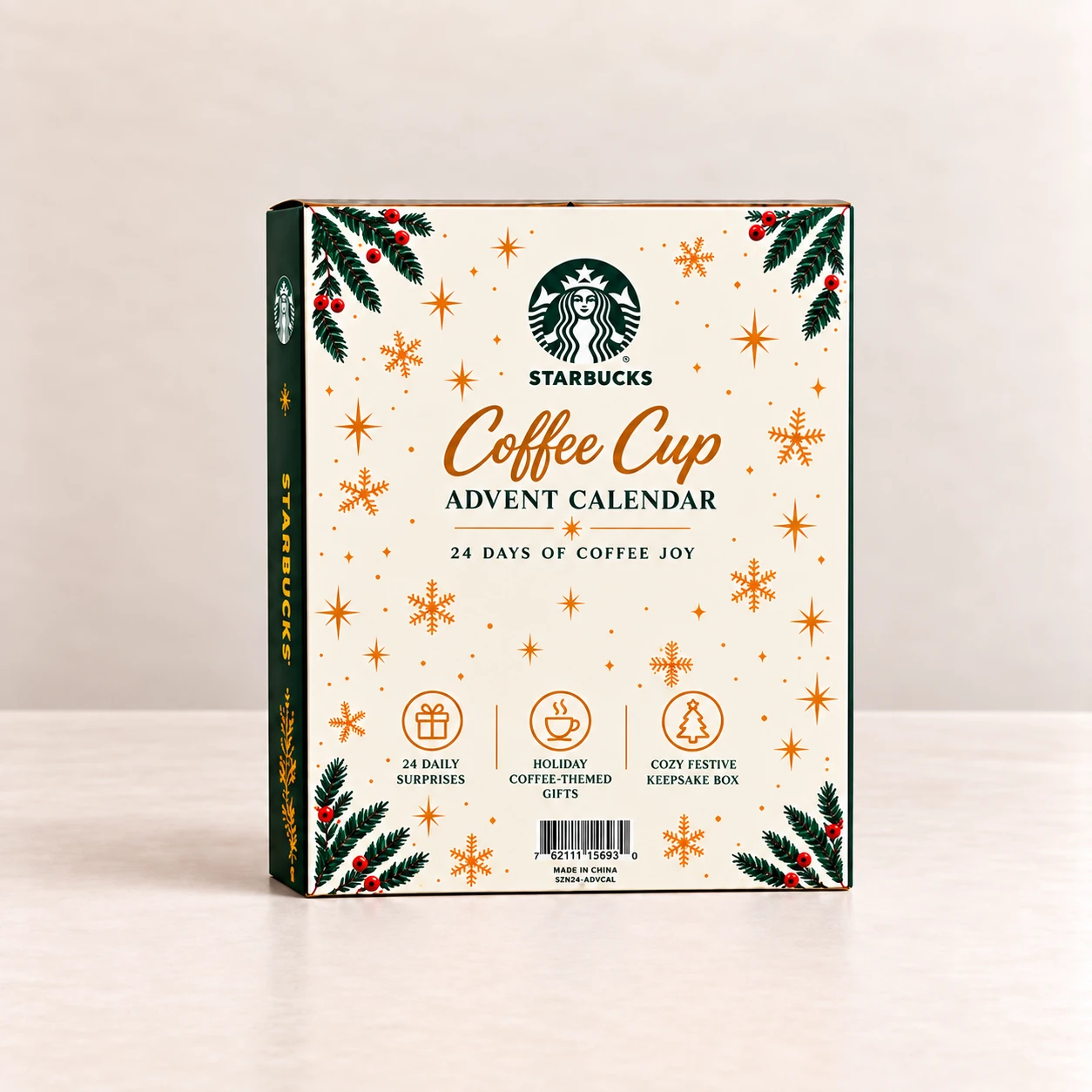 Cozy Coffee Cup Advent Calendar - 24 Daily Surprises