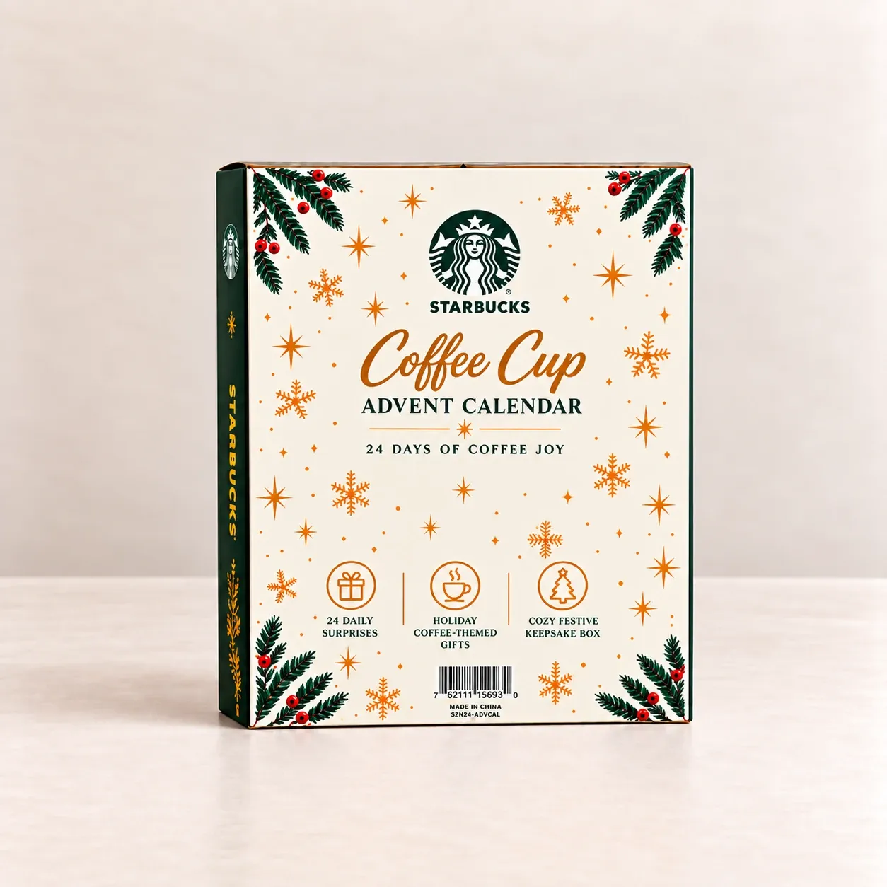 Cozy Coffee Cup Advent Calendar - 24 Daily Surprises