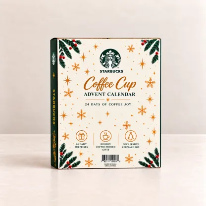 Cozy Coffee Cup Advent Calendar - 24 Daily Surprises