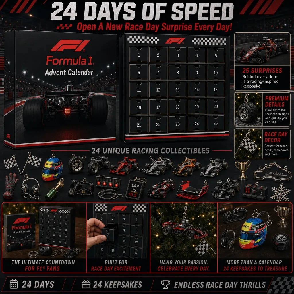F1 Advent Calendar – 24 Days of Racing Surprises