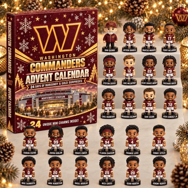 2026 Football Advent Calendar - Washington Commanders Edition Blind Box