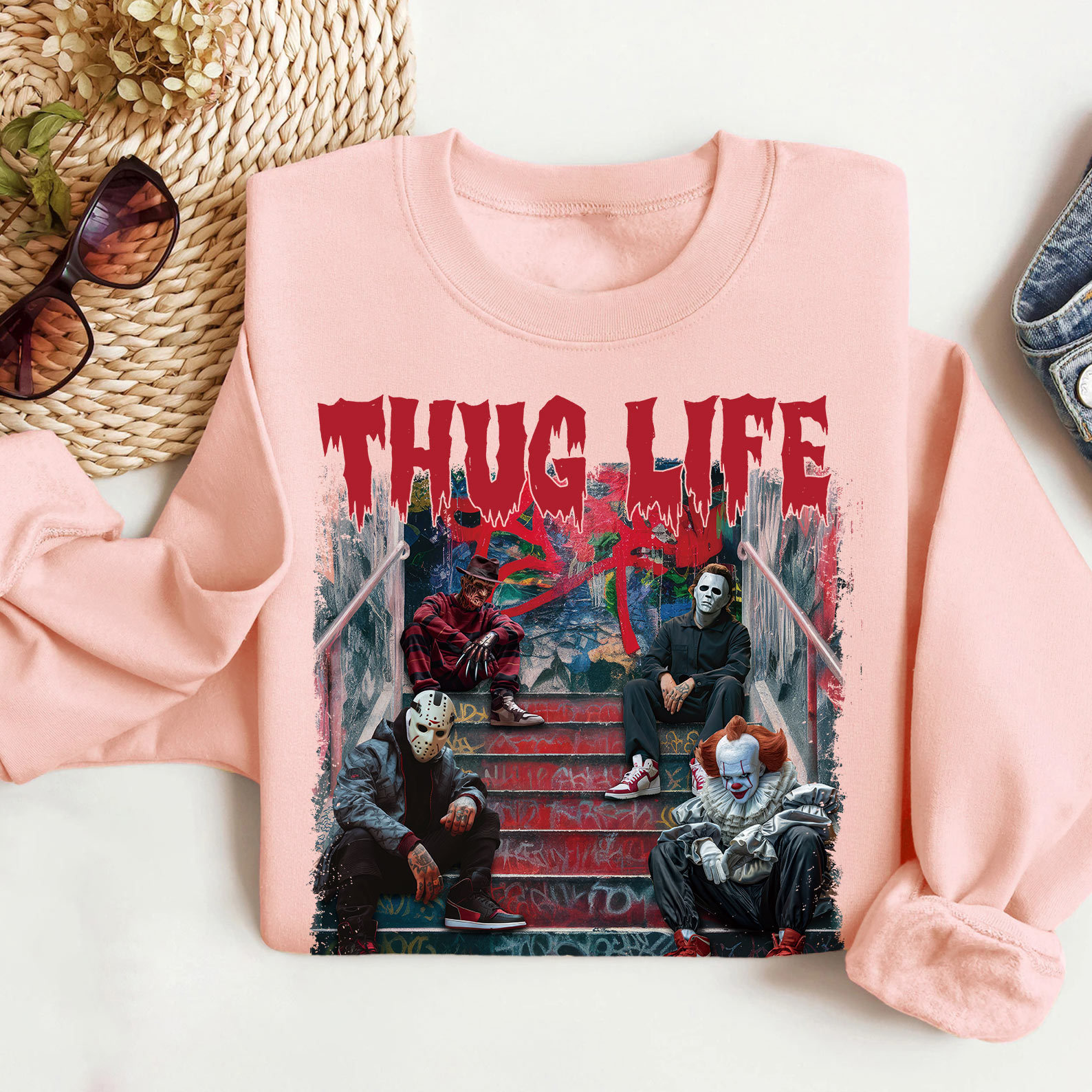 [Copy]There's Some Horror In This House T-Shirt/Crewneck/Hoodie
