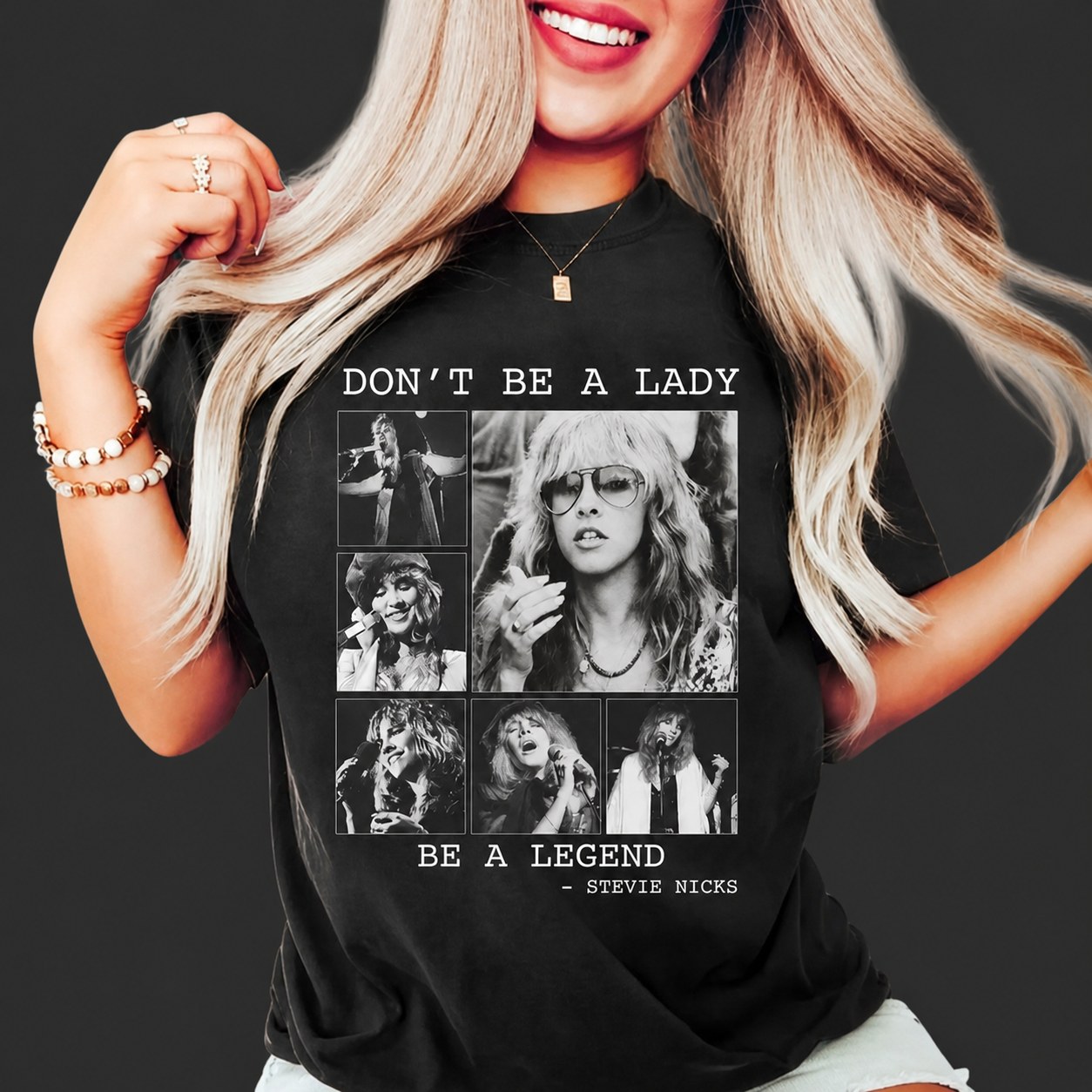 Don't be a Lady be a Legend, Fleetwood Mac Shirt