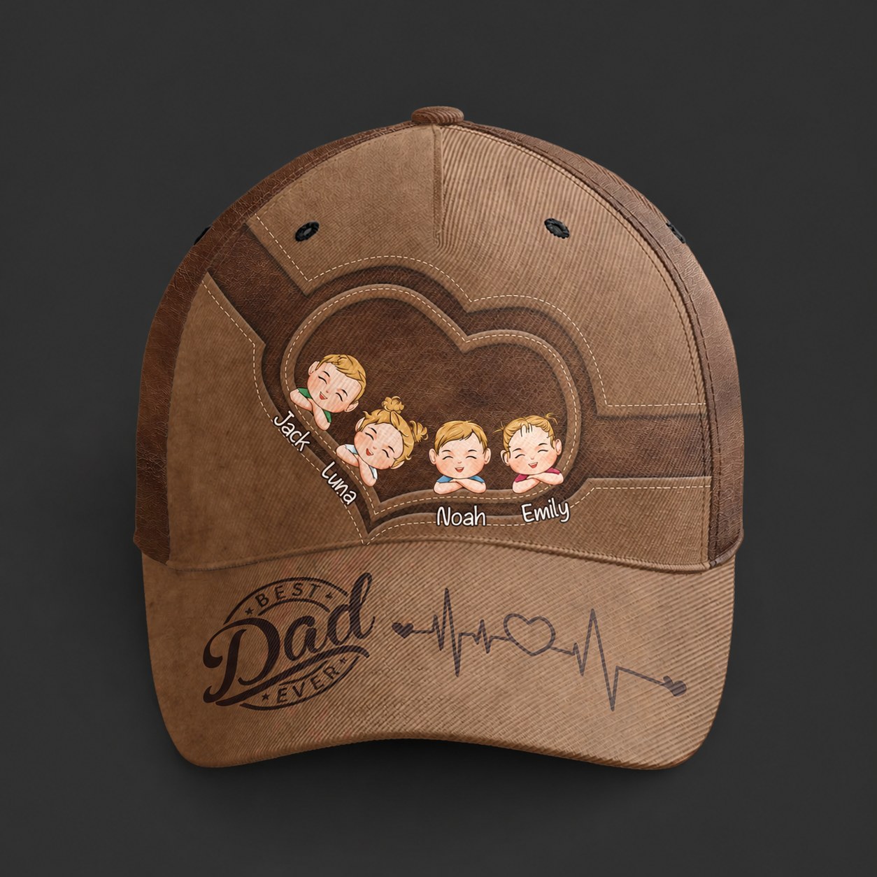 Best Dad Ever - Personalized Classic Cap