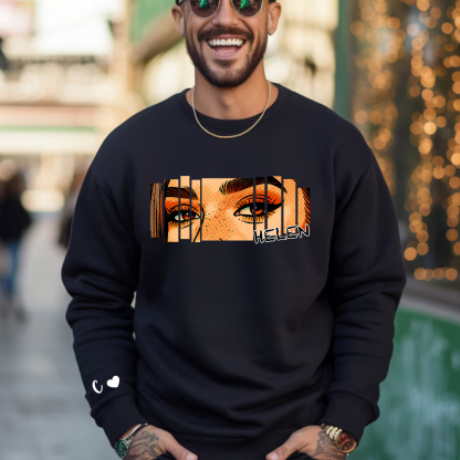 Custom Eyes Shirt Retro Comic Art