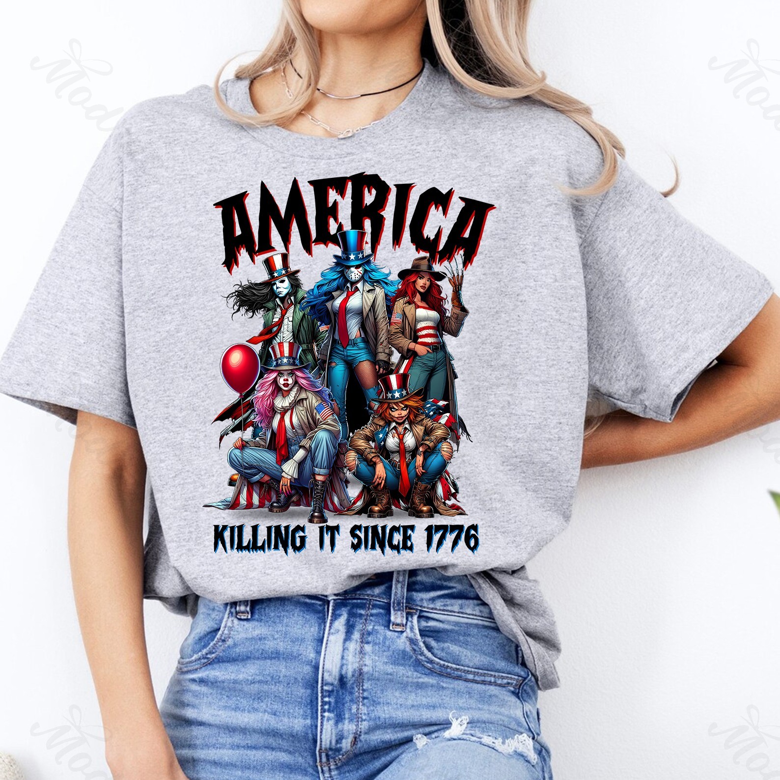 Horror Movie Shirt Independence Day Tee