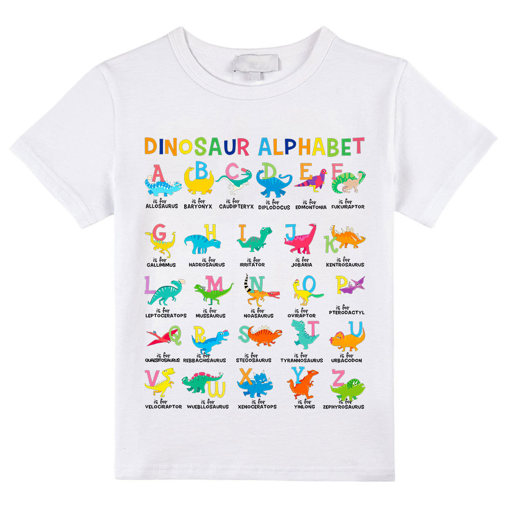 Dinosaur Alphabet Class T-Shirt