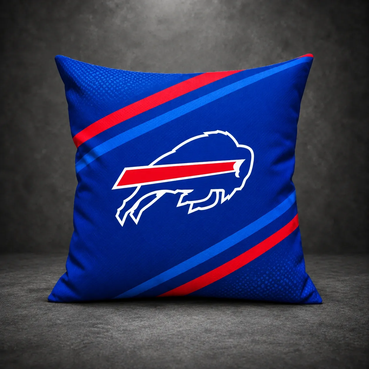 Buffalo Bills Football Throw Pillow