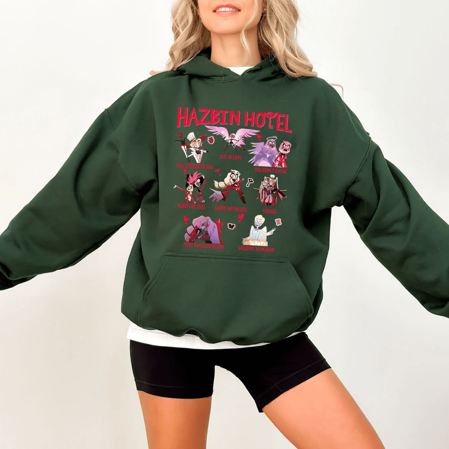 Hazbin Hotel Best Song Ranking Tshirt Sweatshirt Hoodie Ver 2