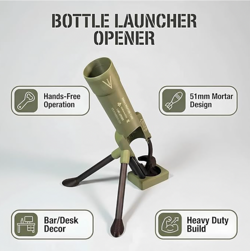 Bottle Cap Blaster Beer Bottle Opener Launcher
