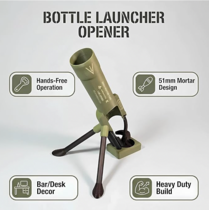 Bottle Cap Blaster Beer Bottle Opener Launcher