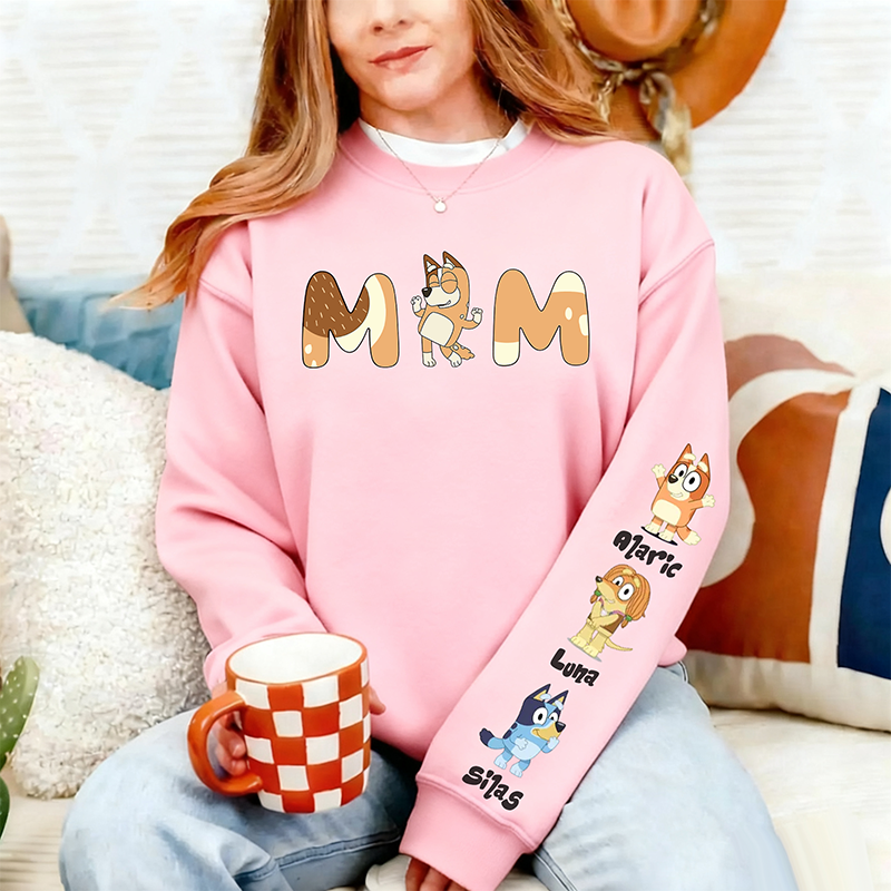 Mom & Dad Cartoon-Inspired Matching Shirt – Cute Family Graphic Tee Set