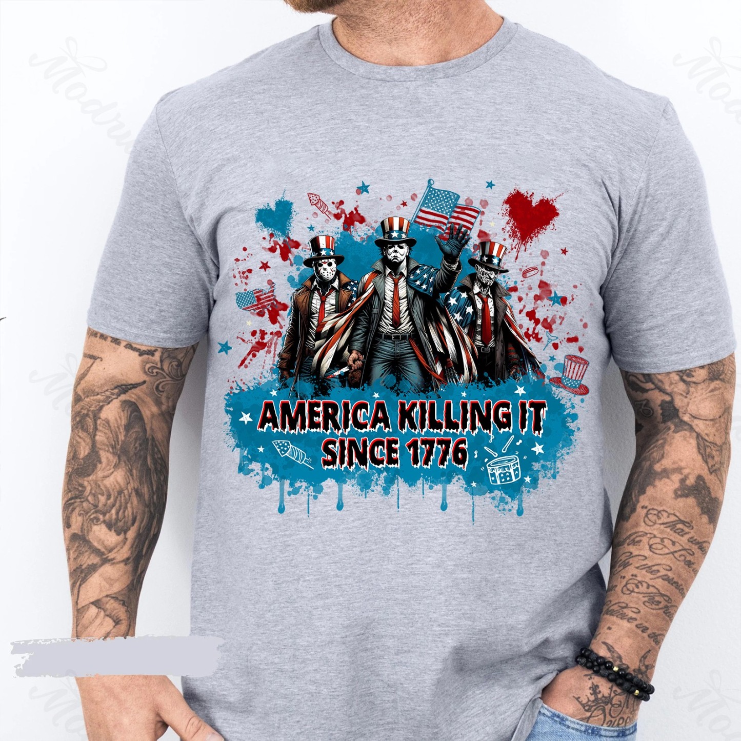 Independence Day America Killing It Since 1776 Shirt
