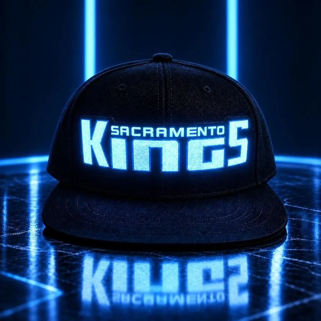 Sacramento Kings LED Light-Up Basketball Fan Snapback Cap