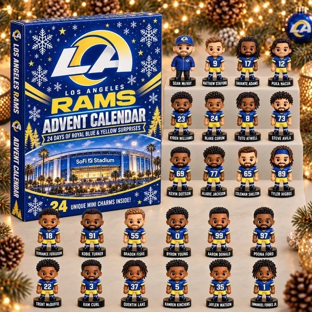 2026 Football Advent Calendar - Los Angeles Rams Edition Blind Box