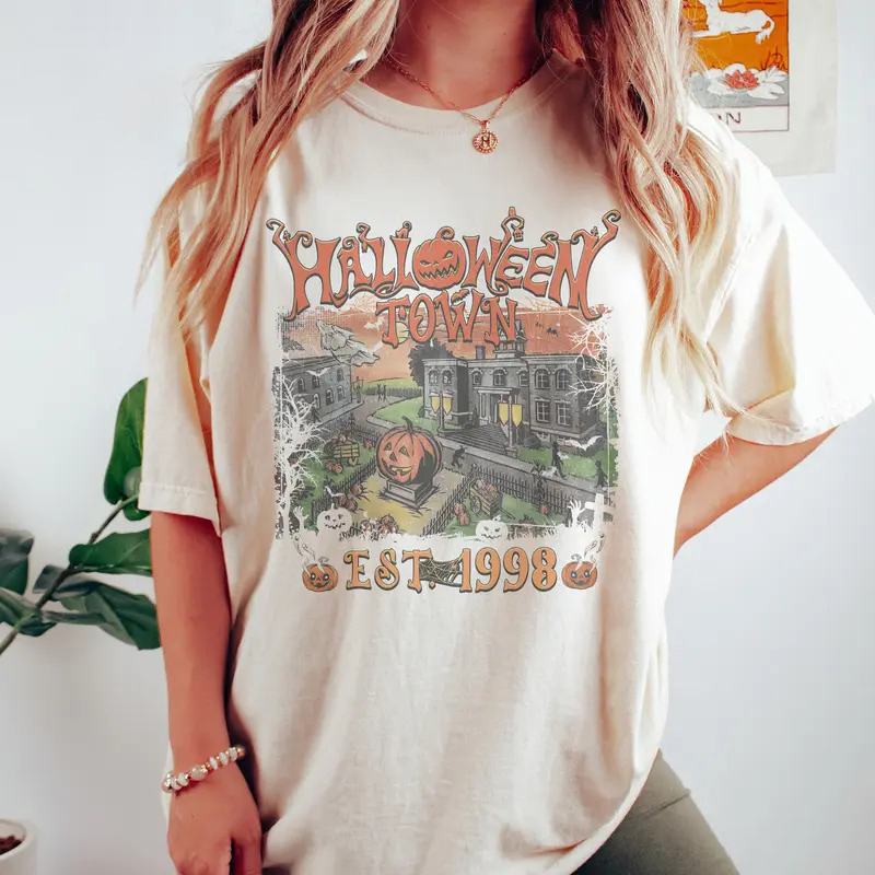 Halloween Town Est 1998 Sweatshirt,Halloween 2024 Gifts