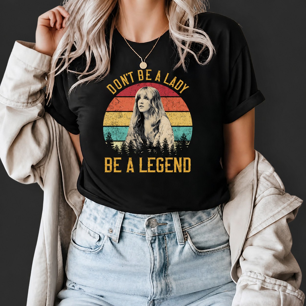 Don'T Be A Lady Vintage Comfort Colors T-Shirt