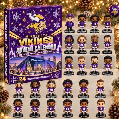 2026 Football Advent Calendar - Minnesota Vikings Edition Blind Box