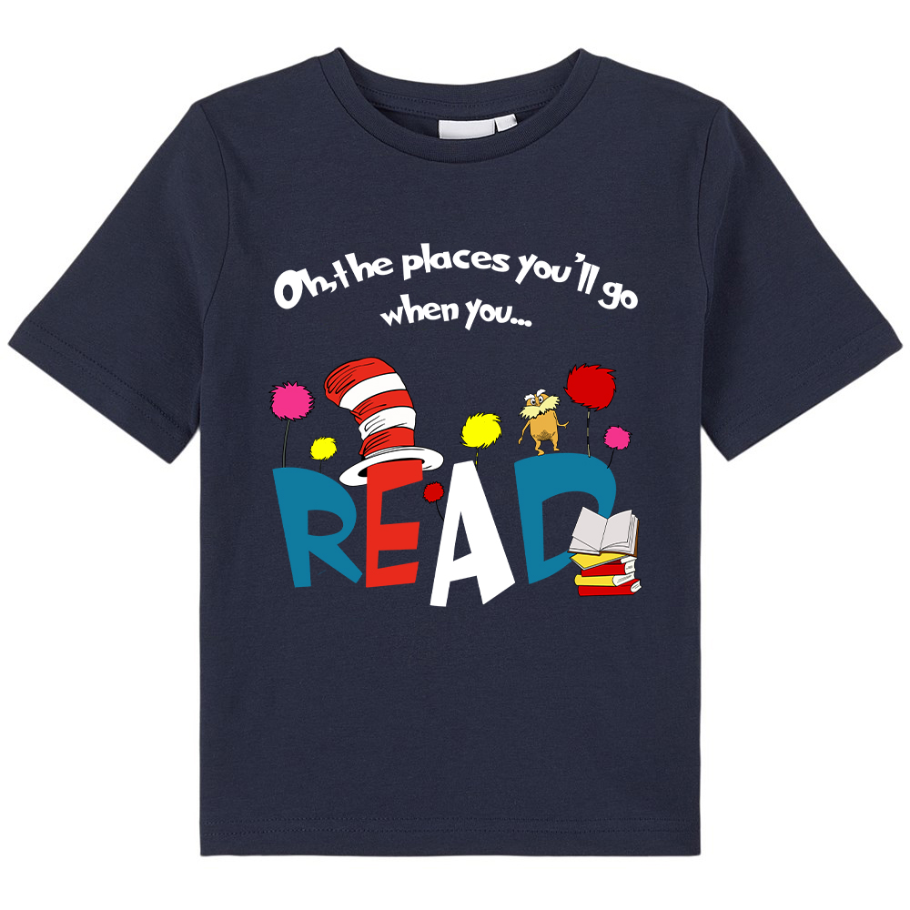 Oh The Places You'll Go Kids T-Shirt
