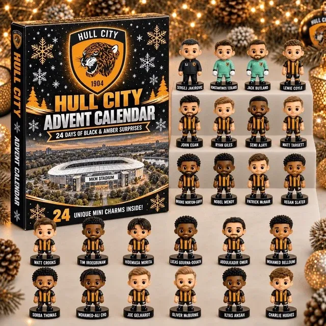2026 Soccer Teams Advent Calendar - Hull City Edition Blind Box
