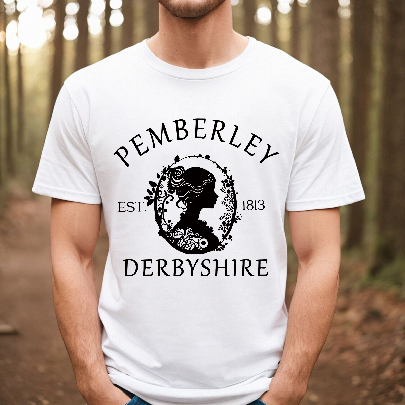 Vintage Pemberley Light Academia T-Shirt