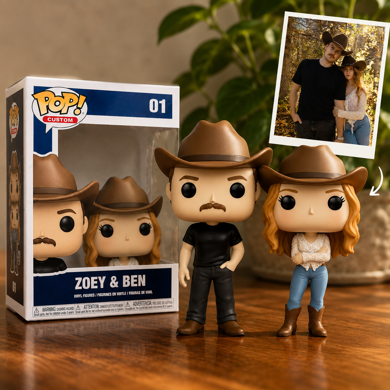 Custom AI Mini Me Pop Figurine