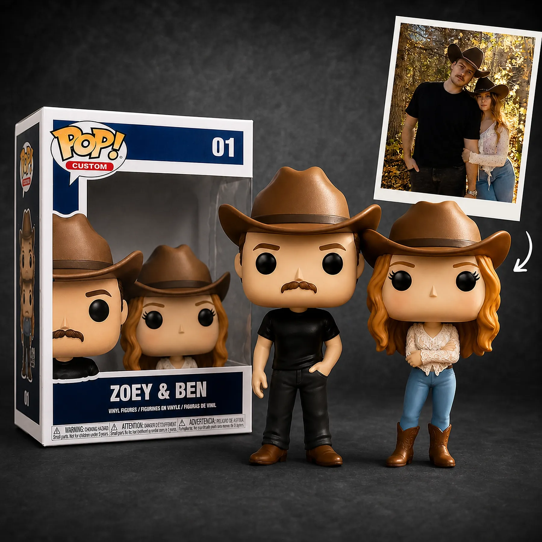 Custom Mini Me Pop Figurine