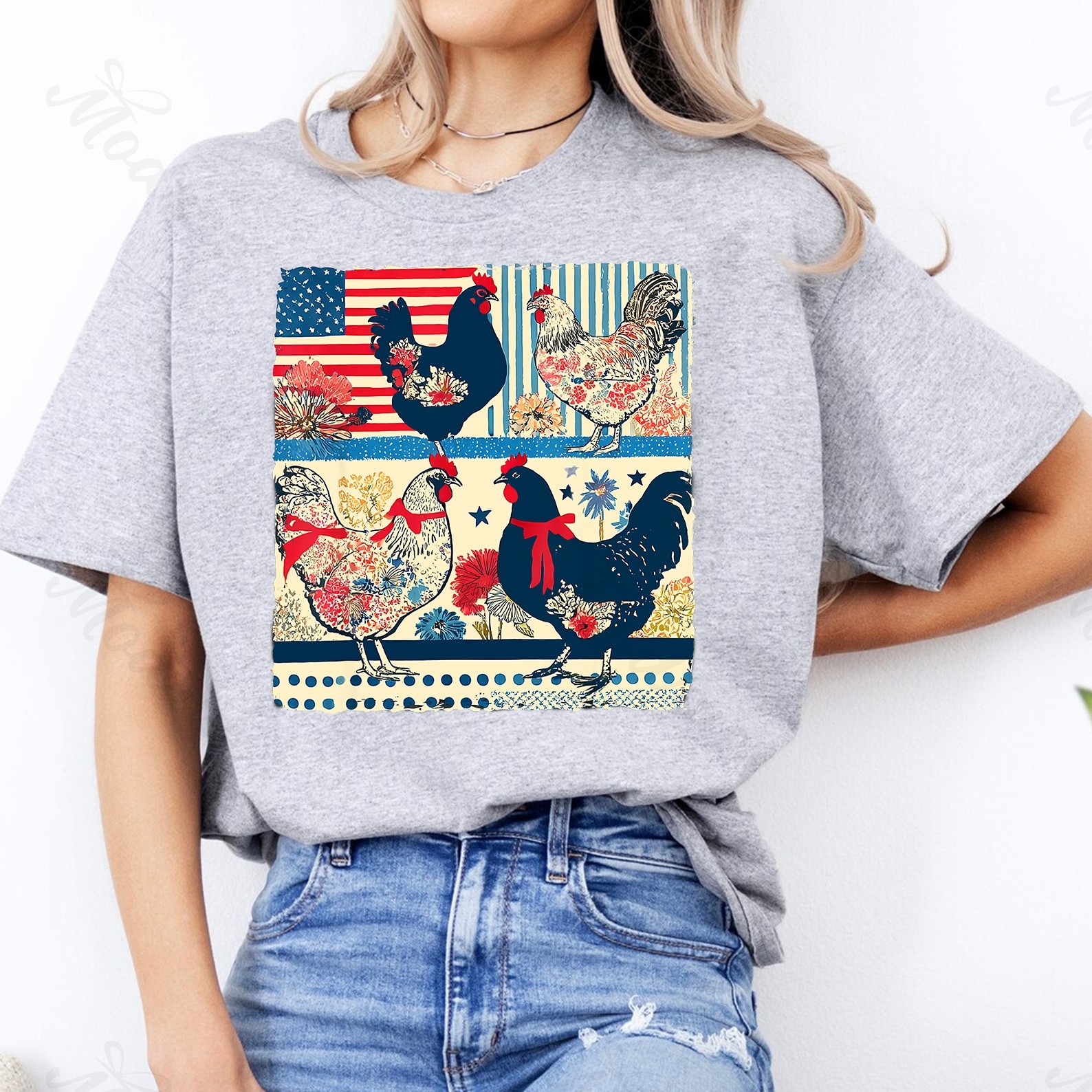 4th Of July Chicken Shirt