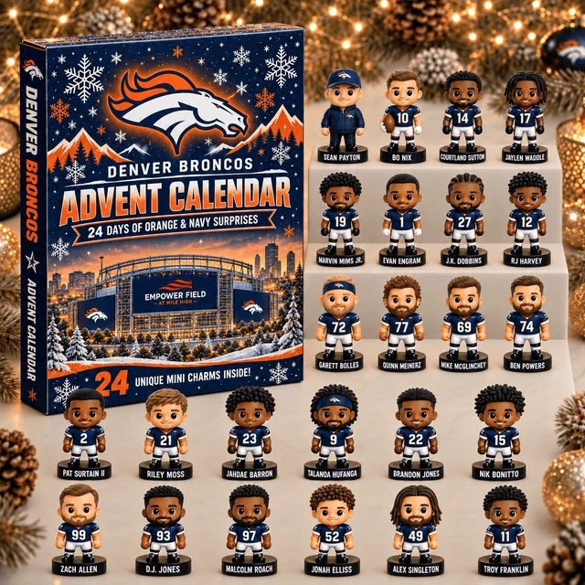 2026 Football Advent Calendar - Denver Broncos Edition Blind Box