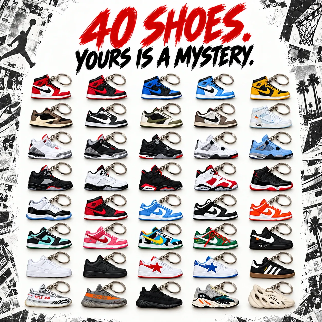 Sneakerhead Advent Calendar: 24 Mini Shoe Collectibles 👟