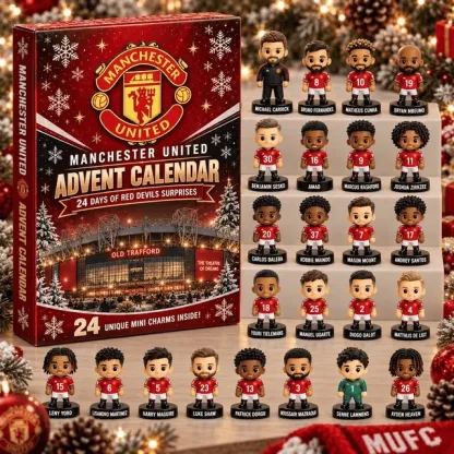 2026 Soccer Teams Advent Calendar - Manchester United Edition Blind Box