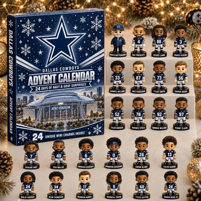2026 Football Advent Calendar - Dallas Cowboys Edition Blind Box