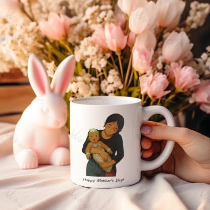 Custom Photo Ghibli Style Mug