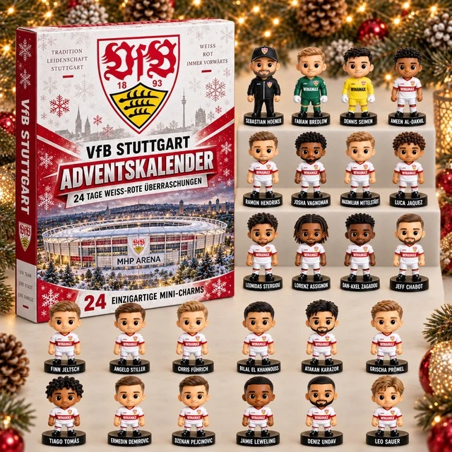 2026 Soccer Teams Advent Calendar - VfB Stuttgart Edition Blind Box
