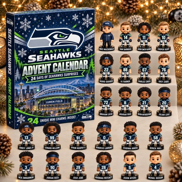 2026 Football Advent Calendar - Seattle Seahawks Edition Blind Box