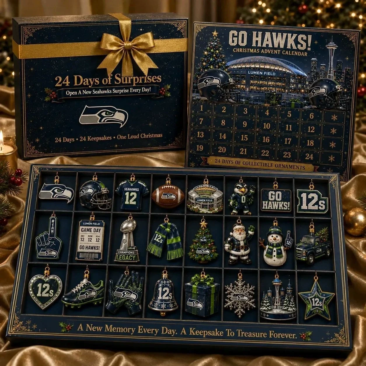 Seattle Seahawks 24-day advent calendar