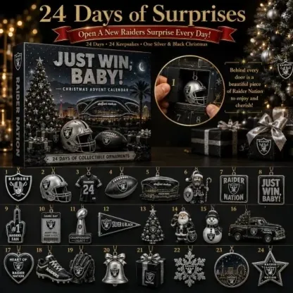Las Vegas Raiders 24-day advent calendar