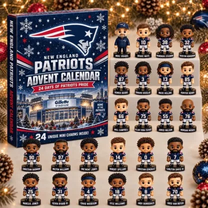 2026 Football Advent Calendar - New England Patriots Edition Blind Box