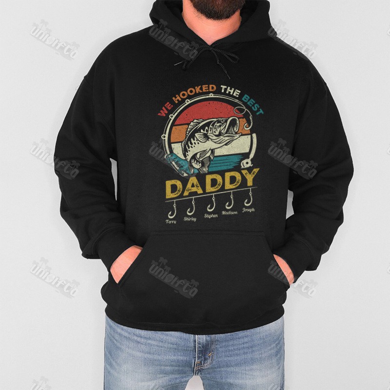 Hooked on Daddy: A Fishing-Father's Day Shirt