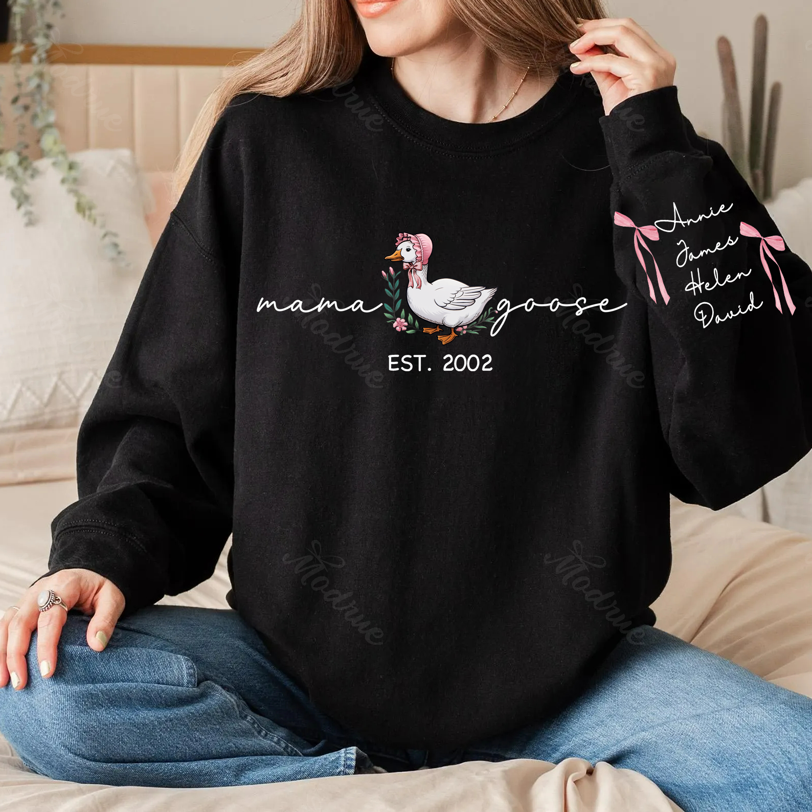Personalized Mama Goose Sweatshirt