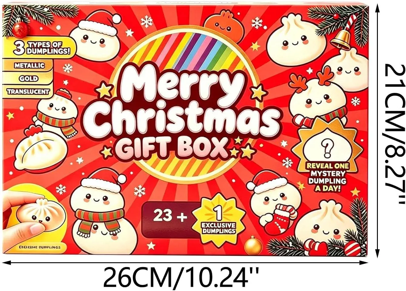2026 dumpling squishy countdown calendar