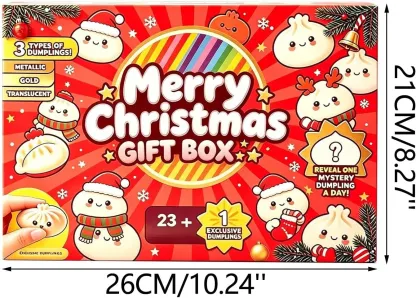 2026 dumpling squishy countdown calendar