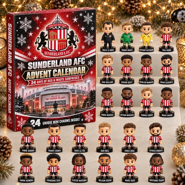 2026 Soccer Teams Advent Calendar - Sunderland AFC Edition Blind Box