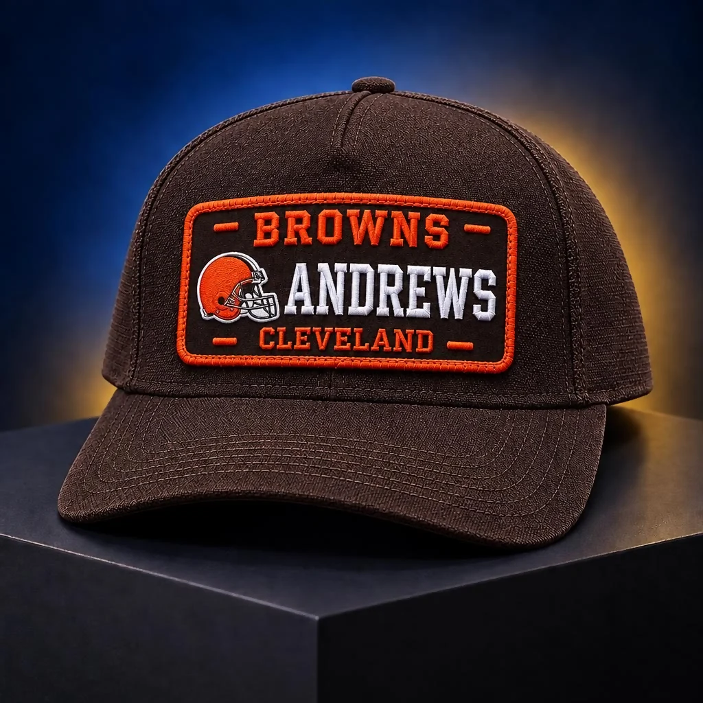 Personalized Cleveland Browns Embroidered Football Cap