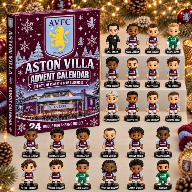 2026 Soccer Teams Advent Calendar - Aston Villa Edition Blind Box