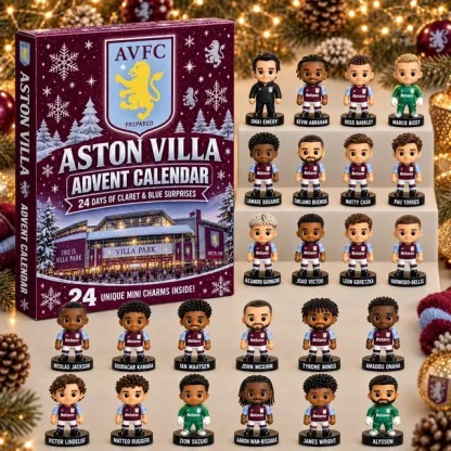 2026 Soccer Teams Advent Calendar - Aston Villa Edition Blind Box