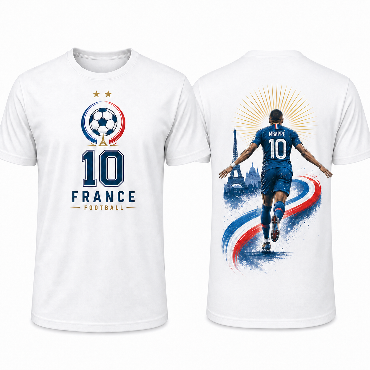 2026 World Cup Football Legends Graphic Tee | Fan Series
