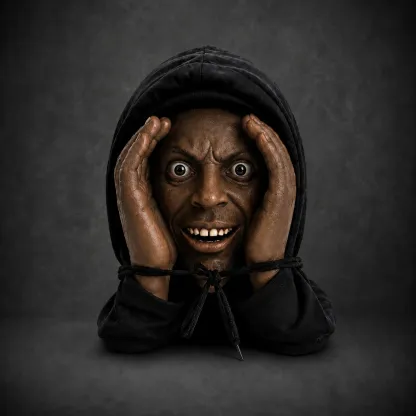 Peeper Scare Halloween Window Peeper – Dark Stranger style