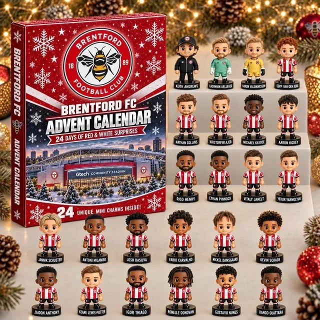 2026 Soccer Teams Advent Calendar - Brentford FC Edition Blind Box