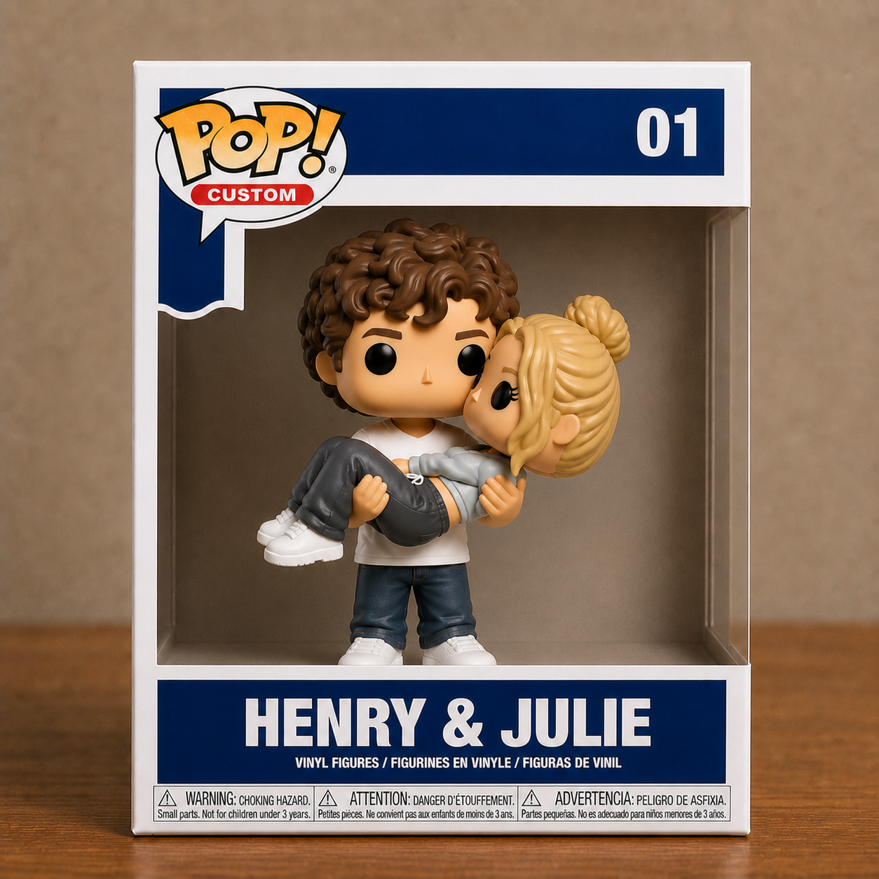 Custom Mini Me Pop Figurine